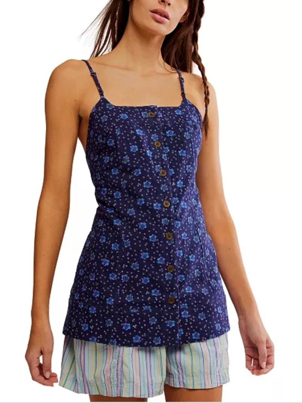 Free PeopleWomen's Maddie Printed Tunic- SM #079